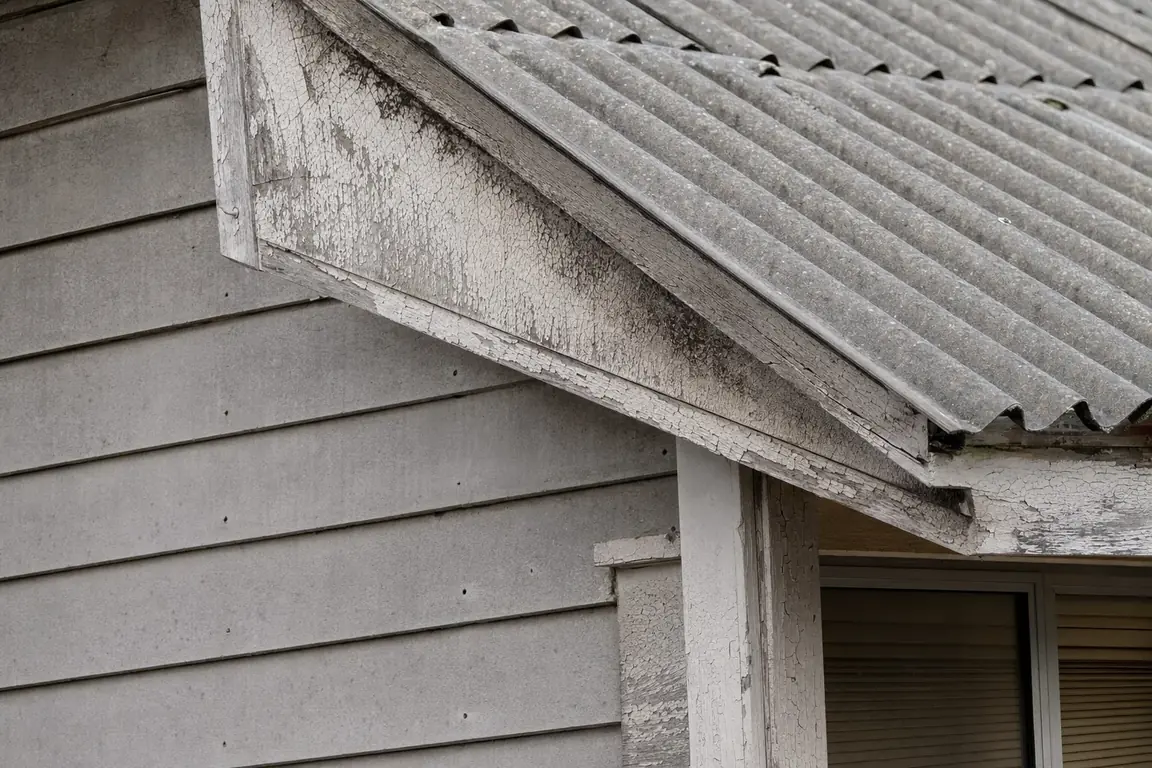 Older Perth fibro home exterior with a Colorbond roof, a common place asbestos materials may be present